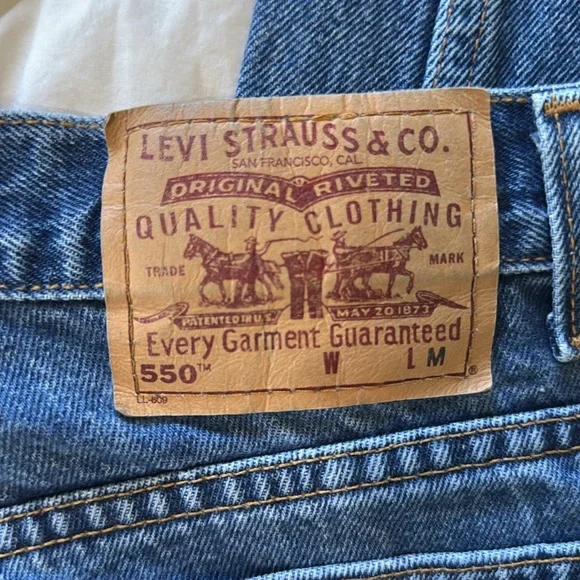 VINTAGE LEVI 550 - Picture 2 of 6